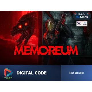 🌑 MEMOREUM VR - Official Meta Quest Code - Sci-Fi Action Horror Nightmare! 💥