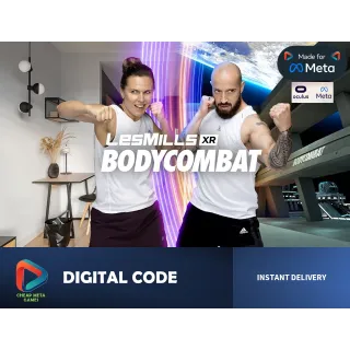 💥 LES MILLS BODYCOMBAT VR - Official Meta Quest Code - Get Fit in VR! 💪