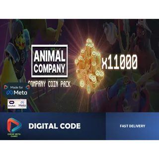 💰 Animal Company: Extra Large Coin Pack Add-On - Get 11,000 Coins! ✨