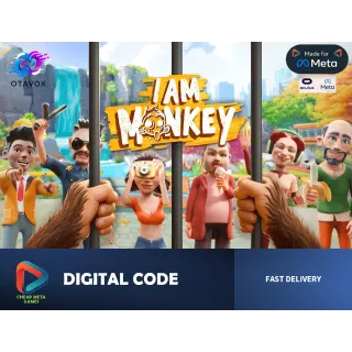 🐒 I AM MONKEY VR - OFFICIAL Meta Quest Code - Fluid Physics Locomotion Game! 🌳