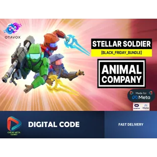 🚀 Animal Company - Stellar Soldier Black Friday Bundle DLC - OFFICIAL Code + 10K Coins! 🎖️