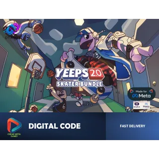 🛹 Yeeps: Back to Suburbs - Skater Bundle DLC - OFFICIAL Code + 10K Coins! 🧢