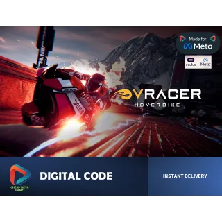 🏍️ VRacer Hoverbike VR - Official Meta Quest Code - Future Racing! 🚀
