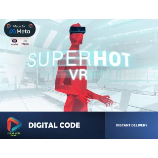 💥 SUPERHOT VR - Official Meta Quest Code - Time Moves When You Move! ⏱️
