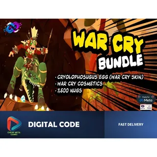 🗣️ UG VR - War Cry Bundle - Official Meta Quest Code - Premium Gear & Nugs! 💎
