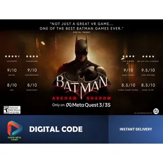 Batman: Arkham Shadow VR - Meta Quest