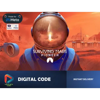 🪐 Surviving Mars: Pioneer VR - Official Meta Quest Code - Build Your Colony! 🚀