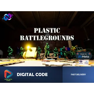 💚 PLASTIC BATTLEGROUNDS VR - OFFICIAL Meta Quest Code - Toy Soldier Sandbox Shooter! 💥