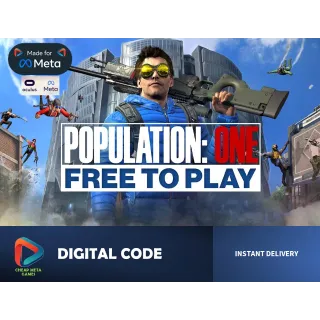 POPULATION: ONE VR - Official Meta Quest Code - Battle Royale! 🔫