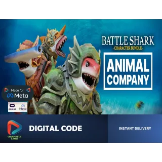 🦈 Animal Company: Battle Shark Bundle Add-On - Ocean Predator Pack! 🌊