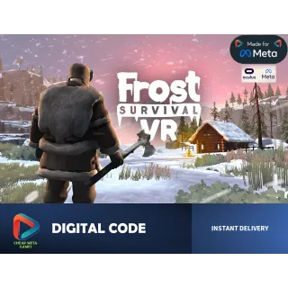 🥶 Frost Survival VR - Official Meta Quest Code - Endure the Frozen Wilds! 🛠️