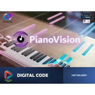 🎹 PIANOVISION - Official Meta Quest Code - Learn Piano in Mixed Reality! 🎶