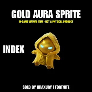 Gold Aura Sprite - BRAXURY