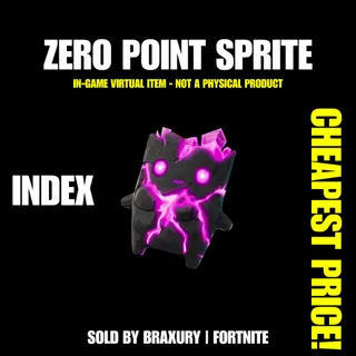 Zero Point Sprite - BRAXURY