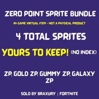 All Zero Point Sprite Bundle - BRAX