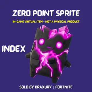 Zero Point Sprite - BRAXURY