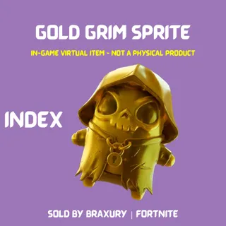 Gold Grim Sprite - BRAXURY