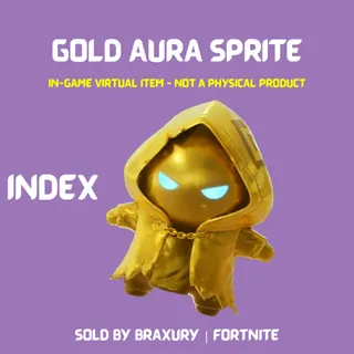 Gold Aura Sprite - BRAXURY
