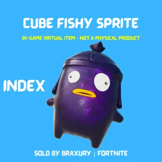 Cube Fishy Sprite - BRAXURY
