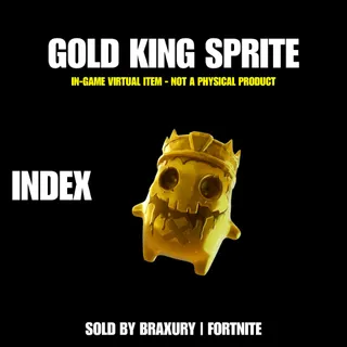 Gold King Sprite - BRAXURY