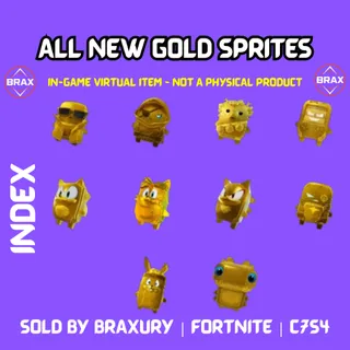 All New Gold Sprites | BEST DEAL