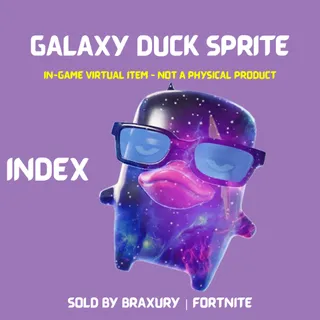 Galaxy Duck Sprite - BRAXURY