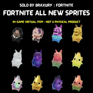 Fortnite All New Sprites LVL 5