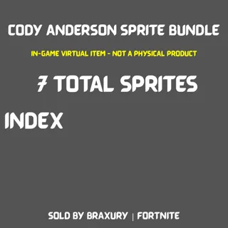 Cody Anderson Sprite Bundle - BRAX