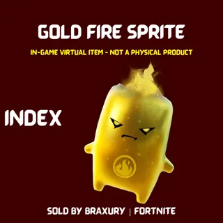 Gold Fire Sprite - BRAXURY
