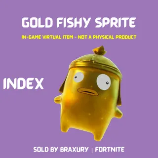 Gold Fishy Sprite - BRAXURY