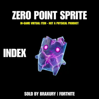 Zero Point Sprite - BRAXURY
