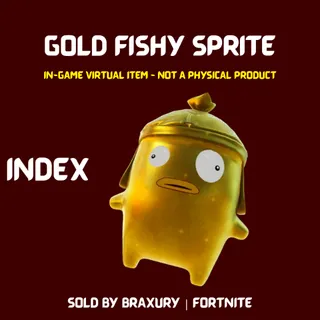 Gold Fishy Sprite - BRAXURY