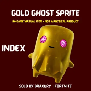 Gold Ghost Sprite - BRAXURY