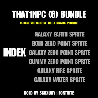 THAT1NPC (6) SPRITE BUNDLE - BRAXURY