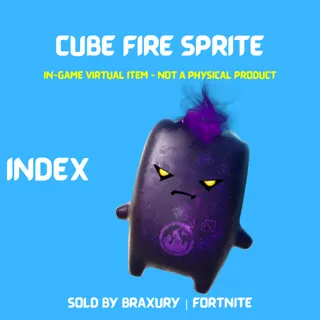 Cube Fire Sprite - BRAXURY