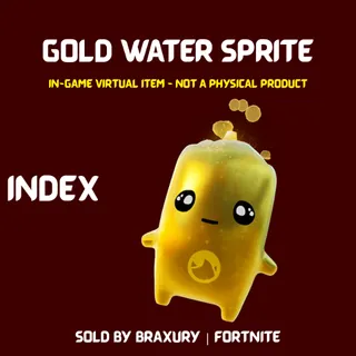Gold Water Sprite - BRAXURY
