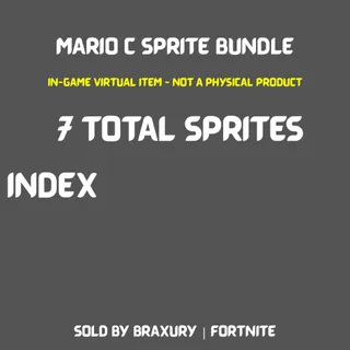 Mario C Sprite Bundle - BRAX