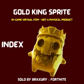 Gold King Sprite - BRAXURY