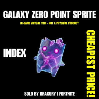 Galaxy Zero Point Sprite - BRAXURY