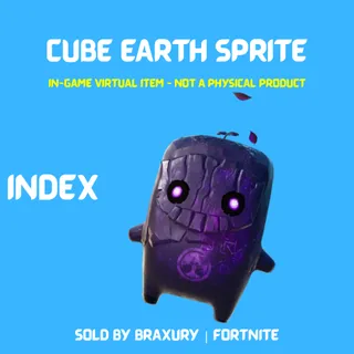 Cube Earth Sprite - BRAXURY