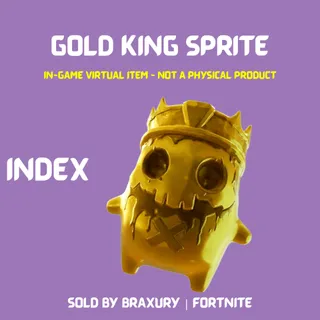 Gold King Sprite - BRAXURY