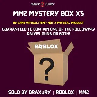 MM2 Mystery Box X5 - BRAXURY