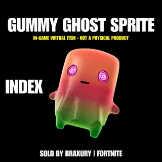 Gummy Ghost Sprite - BRAXURY