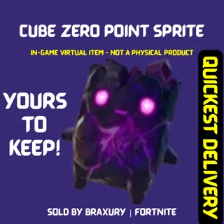 Cube Zero Point Sprite - BRAXURY