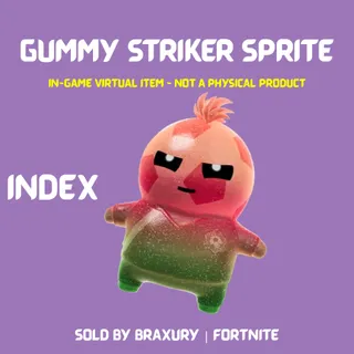 Gummy Striker Sprite - BRAXURY
