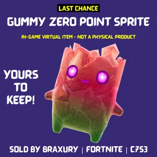 Gummy Zero Point Sprite - BRAXURY