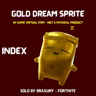 Gold Dream Sprite - BRAXURY