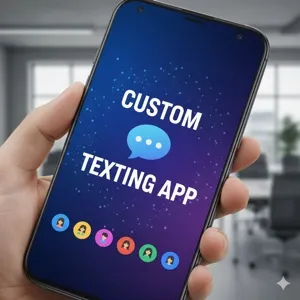 Custom texting app(pack of 2)- android only!