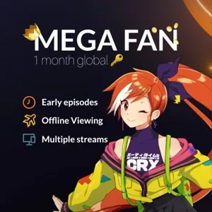 Crunchyroll Megafan 1 month GLOBAL KEY🔑 