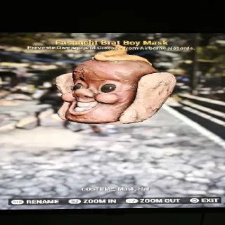 Fasnacht Brat Boy Mask